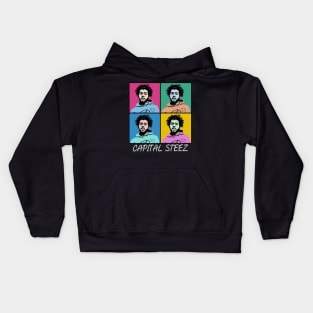 Capital Steez 80s Pop Art Style Kids Hoodie